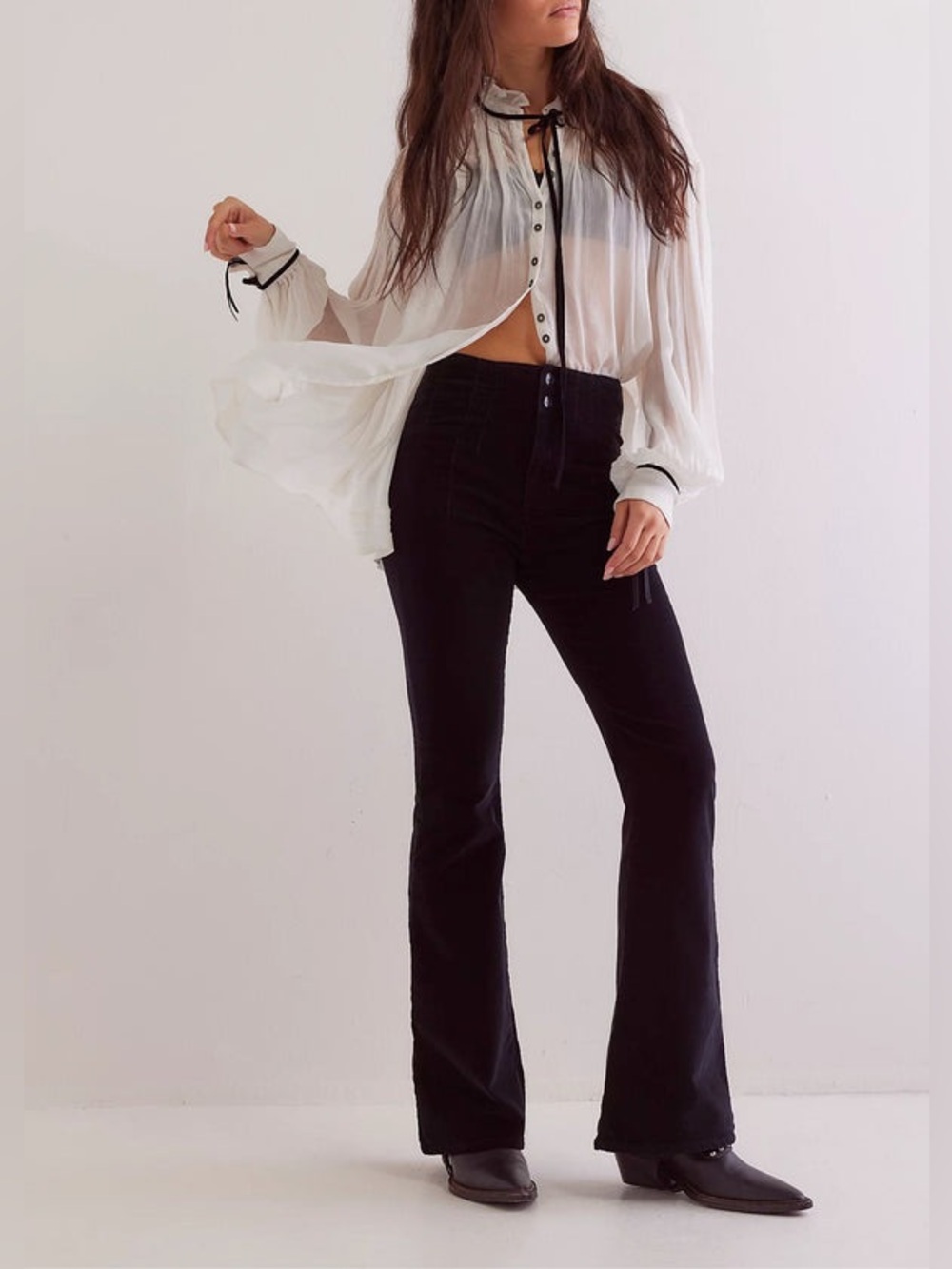 Free People We The Free Jayde Cord Flare Jeans
